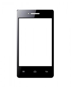 Replacement Front Glass For Forme Venus V11 Black By - Maxbhi.com