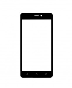 Replacement Front Glass For Wiko Freddy White By - Maxbhi Com