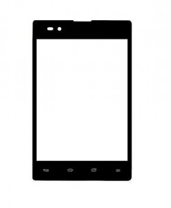 Replacement Front Glass For Lg Optimus Vu P895 Black By - Maxbhi.com