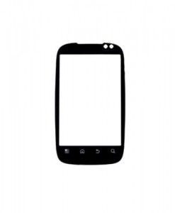 Replacement Front Glass For Motorola Fire Xt Xt530 Black By - Maxbhi.com