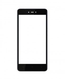Replacement Front Glass For Qmobile Noir Lt700 Pro Black By - Maxbhi.com