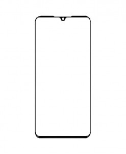 Replacement Front Glass For Zte Axon 11 4g Black By - Maxbhi Com