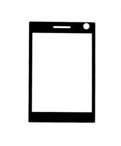 Replacement Front Glass For Htc Touch Diamond P3701 Black By - Maxbhi.com
