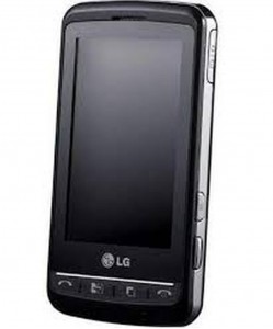 LCD with Touch Screen for LG KS660 - Black
