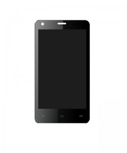 Lcd With Touch Screen For Lava Iris 502 Black By - Maxbhi.com