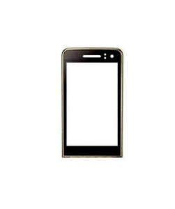 Replacement Front Glass For Samsung Galaxy Golden Black By - Maxbhi.com
