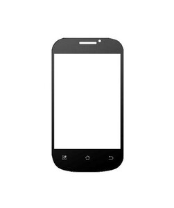 Replacement Front Glass For Maxx Genx Droid7 Ax353 Black By - Maxbhi.com