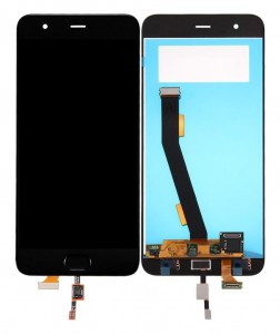 Lcd With Touch Screen For Xiaomi Mi 6 Black By - Maxbhi Com