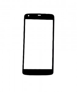 Replacement Front Glass For Tecno M6 Black By - Maxbhi.com