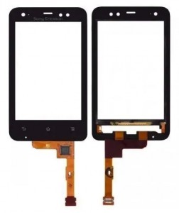 Touch Screen Digitizer For Sony Ericsson Xperia Active St17i Black By - Maxbhi Com