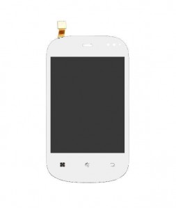 Lcd With Touch Screen For Micromax Superfone Punk A44 White By - Maxbhi.com