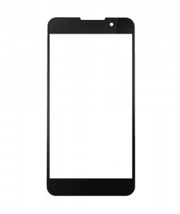 Replacement Front Glass For Thl T200 Black By - Maxbhi.com