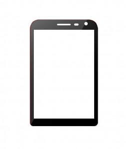 Replacement Front Glass For Lephone V5 White By - Maxbhi Com
