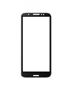 Replacement Front Glass For Motorola Moto G6 Plus Black By - Maxbhi.com