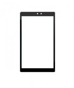 Replacement Front Glass For Allview Viva H1001 Lte Black By - Maxbhi.com