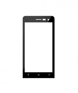 Replacement Front Glass For Blu Studio Mini Lte Black By - Maxbhi.com