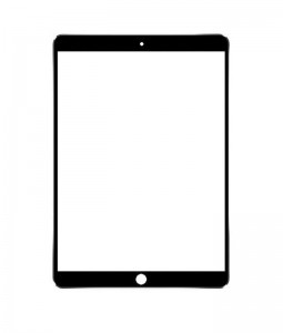 Replacement Front Glass For Apple Ipad Pro 10.5 2017 Wifi 256gb Black By - Maxbhi.com