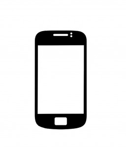 Replacement Front Glass For Samsung Galaxy Mini 2 S6500 Grey By - Maxbhi.com