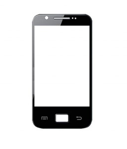 Replacement Front Glass For Simmtronics Xpad Q1 Black By - Maxbhi.com
