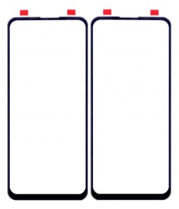 Replacement Front Glass For Vivo V15 Black By - Maxbhi Com