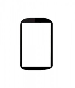 Replacement Front Glass For Motorola Moto Mix Black By - Maxbhi.com