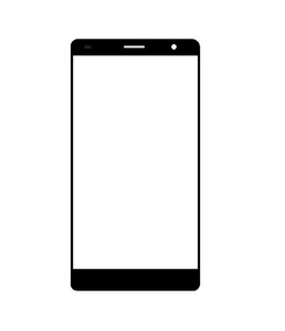 Replacement Front Glass For Blu Studio G Plus Hd Black By - Maxbhi.com