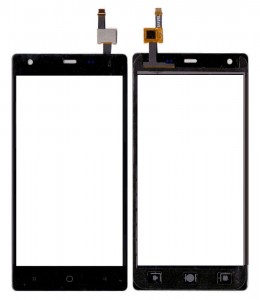 Touch Screen Digitizer For Micromax Canvas 5 Lite Q462 Black By - Maxbhi Com
