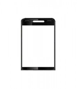 Replacement Front Glass For Wespro Wespro Dual Sim Model No Wm2107 Black By - Maxbhi.com