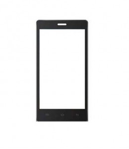 Replacement Front Glass For Rage 50q Black By - Maxbhi.com