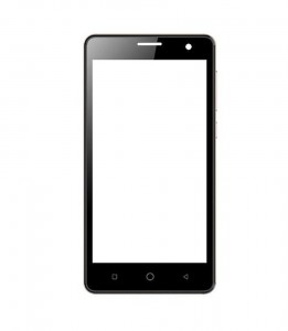 Replacement Front Glass For Itel It1508 Black By - Maxbhi.com