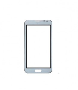 Replacement Front Glass For Wammy Titan Black By - Maxbhi.com