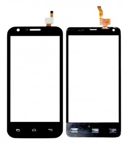 Touch Screen Digitizer For Lava Iris 505 Black By - Maxbhi Com