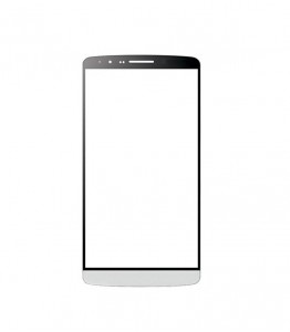 Replacement Front Glass For Lg Gx2 White By - Maxbhi.com