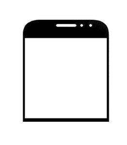 Replacement Front Glass For Blackberry Classic Non Camera Black By - Maxbhi.com
