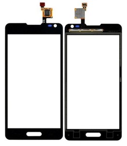 Touch Screen Digitizer For Lg Optimus F6 Black By - Maxbhi Com
