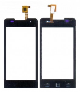 Touch Screen Digitizer For Lava Iris 400q Black By - Maxbhi Com