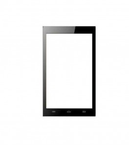 Replacement Front Glass For Intex Aqua 5x Black By - Maxbhi.com