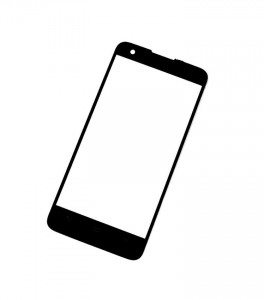 Replacement Front Glass For Zte Grand S Black By - Maxbhi.com