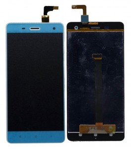 Lcd With Touch Screen For Xiaomi Mi 4 White By - Maxbhi Com
