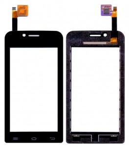 Touch Screen Digitizer For Micromax Bolt S301 Black By - Maxbhi Com