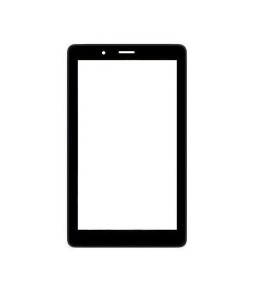 Replacement Front Glass For Micromax Canvas Tab P70221 White By - Maxbhi.com