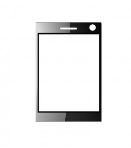 Replacement Front Glass For Htc Diamond P3490 Black By - Maxbhi.com