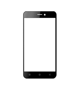 Replacement Front Glass For Verykool S5028 Bolt Black By - Maxbhi.com