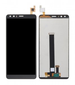 Lcd With Touch Screen For Nokia C1 2nd Edition White By - Maxbhi Com