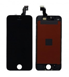 Lcd With Touch Screen For Apple Iphone 5c Black By - Maxbhi Com