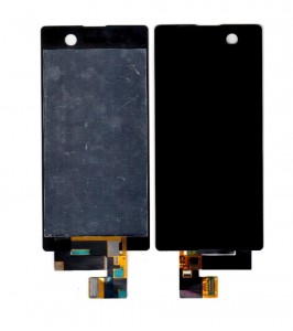 Lcd With Touch Screen For Sony Xperia M5 Black By - Maxbhi Com