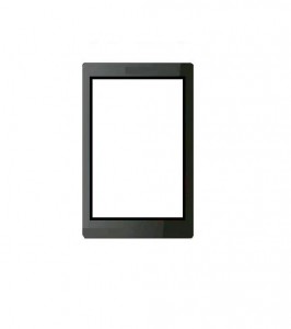 Replacement Front Glass For Lava C81 Grey White By - Maxbhi.com