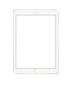 Replacement Front Glass For Apple Ipad Pro 9.7 White By - Maxbhi.com