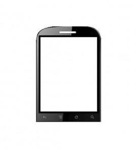 Replacement Front Glass For Huawei U8150 Ideos Red By - Maxbhi.com