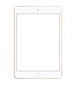 Touch Screen Digitizer For Apple Ipad Mini 2019 White By - Maxbhi Com